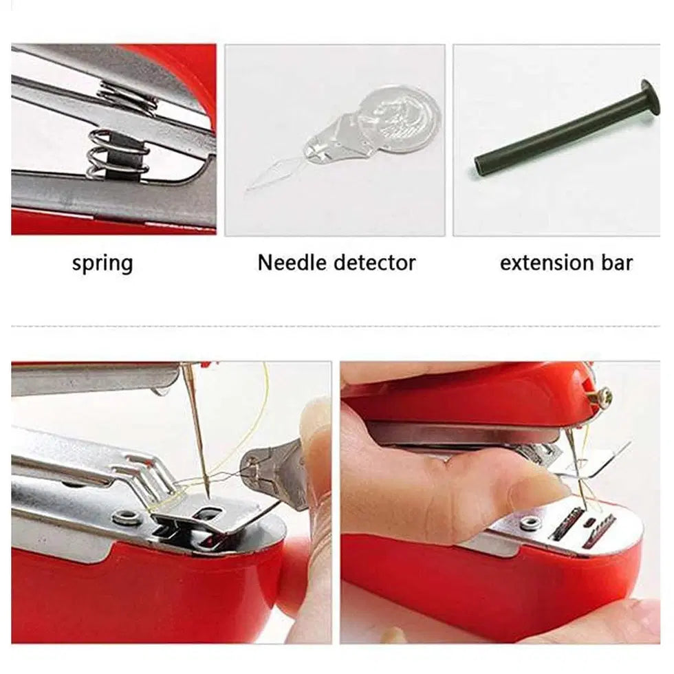 🧵 Handy Sewing Machine – Portable Handheld Stitching Tool Quick Repairs & Emergency Stitching Stapler Sewing Machine